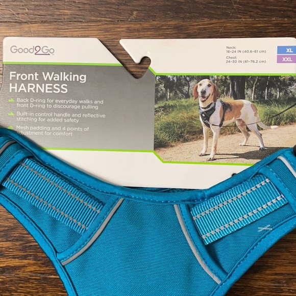 Good2Go Front Walking Harness XL/XXL or XXL/XXXL NWT PROCEEDS TO DOG/CAT RESCUE - Picture 3 of 13